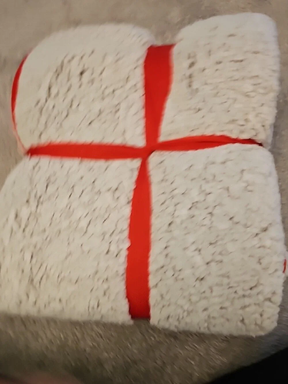 J2🔹️❤️ Sherpa Throw Blanket - NFL KC CHEIFS